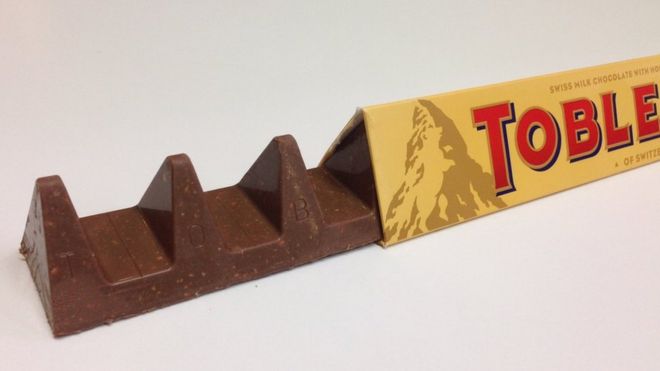 Toblerone, mind the gap, less chocolate for your money